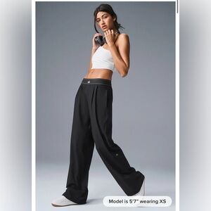 ALO SUIT UP TROUSER (regular) black S